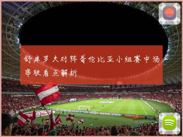 舒库罗夫对阵哥伦比亚小组赛中场串联看点解析